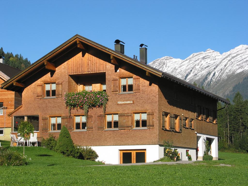 Apartmán Haus Felder Schoppernau Exteriér fotografie